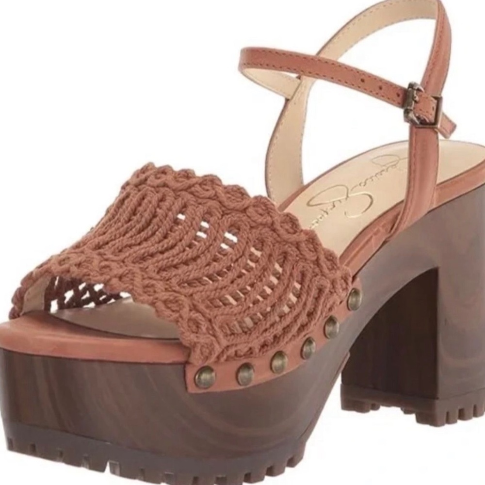 Jessica Simpson Platform Sandal style Heels ABSOLUTELY GORGEOUS!!! Size 8.5